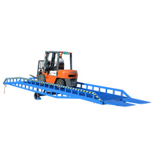 high quality 6 ton forklift loading container steel ramp price hydraulic dock leveler